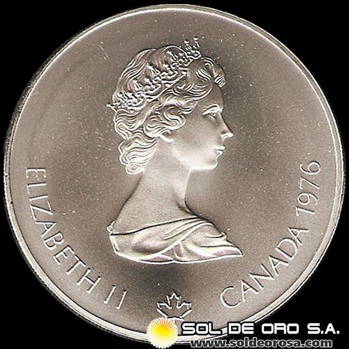 53 - CANADA - 5 DOLLARS, 1976 - OLIMPIADAS MONTREAL 1976 